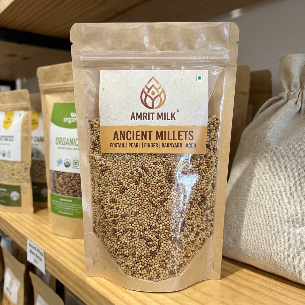 Amrit Organic Millet Grains - 1 kg