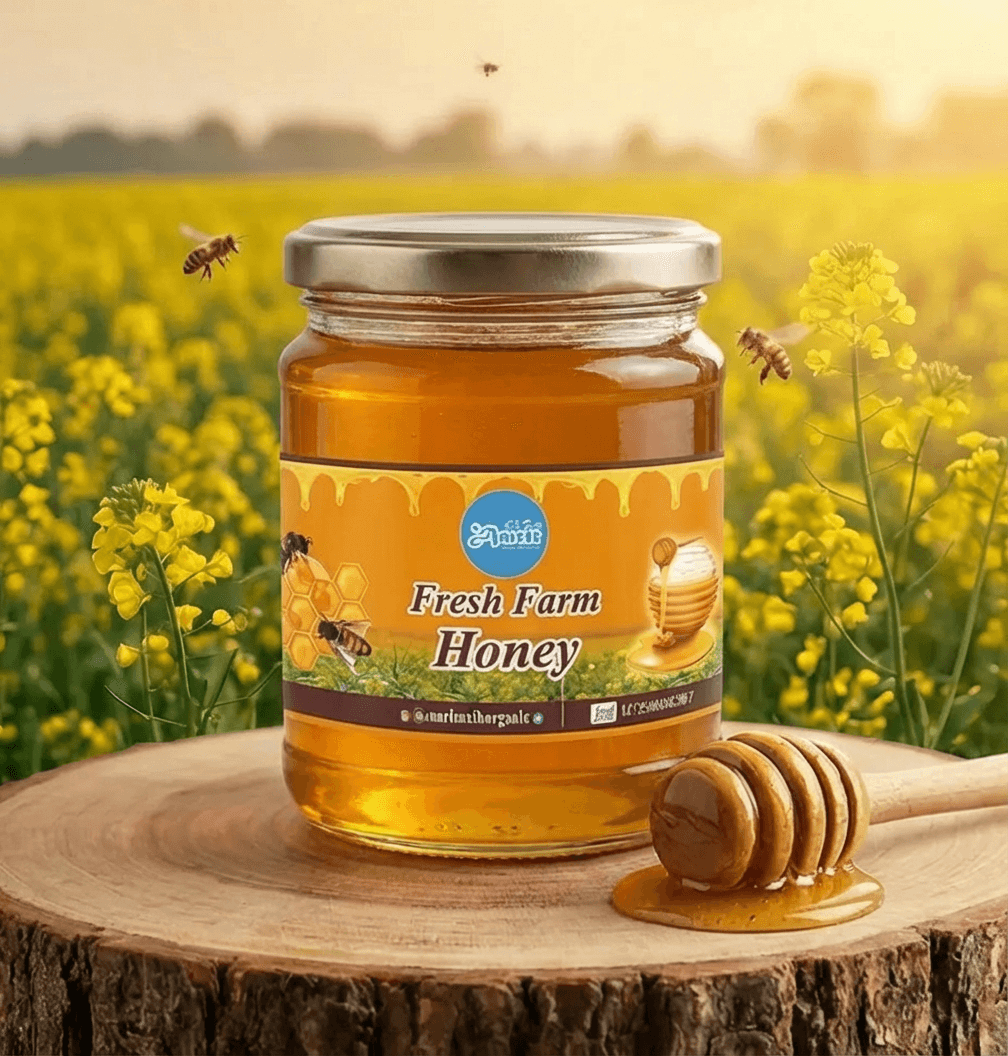 Amrit Organic Multiflora Honey - 1 kg