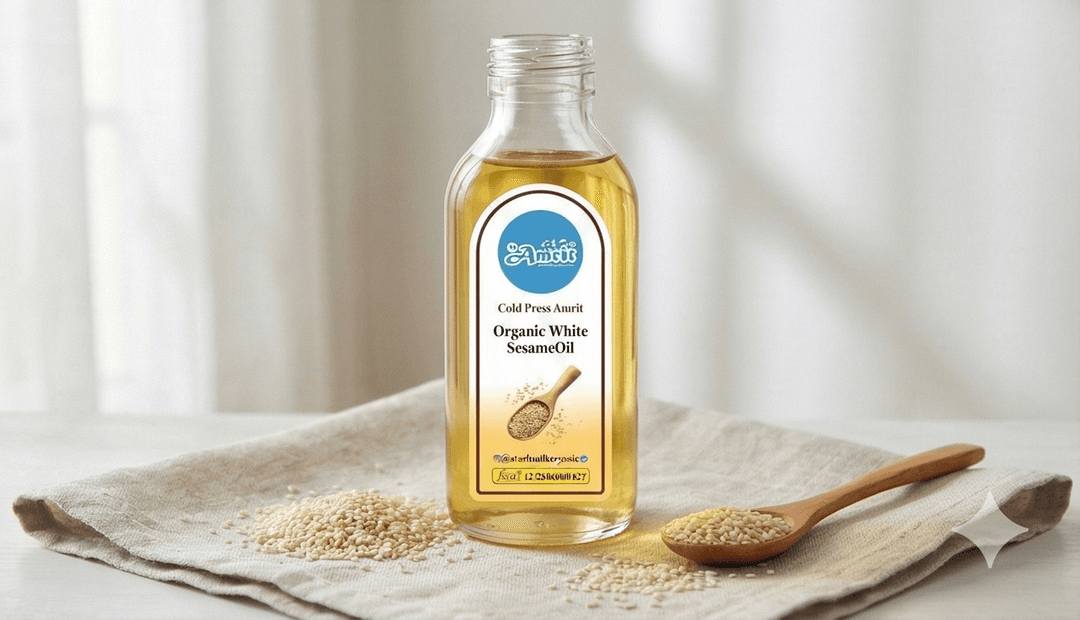 Amrit Organic Sesame (Til) Oil - 1 L