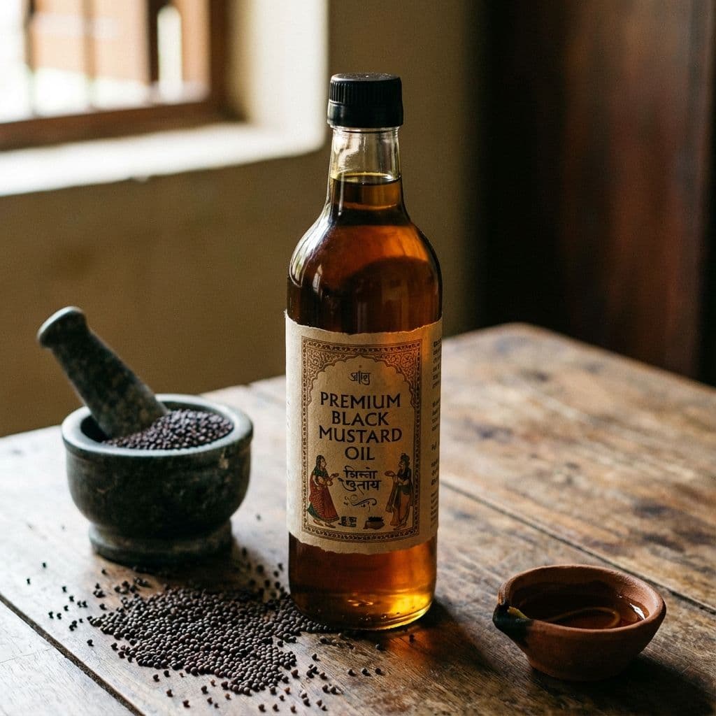 Black Mustard Oil - 1 L